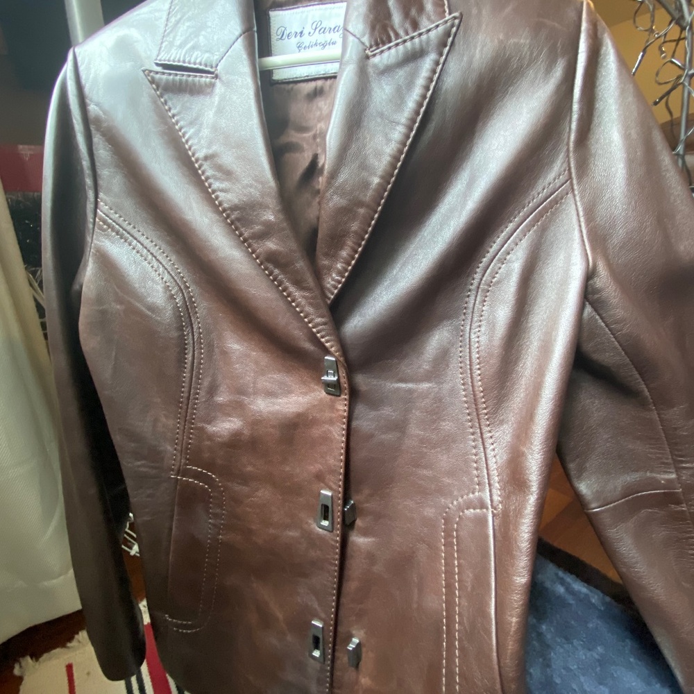 Leather jacket